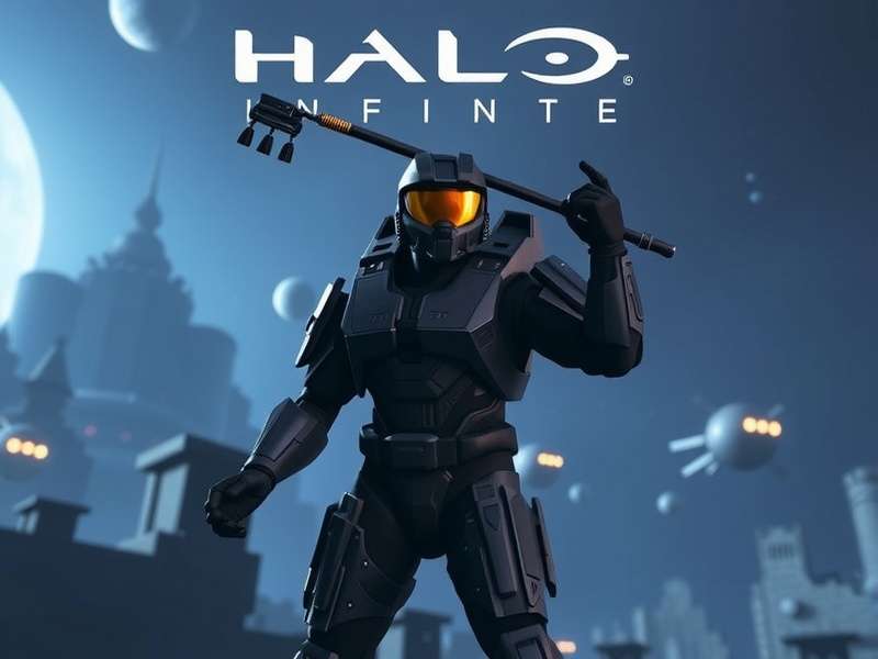 Halo Infinite Multiplayer Spartan combat on Live Fire map