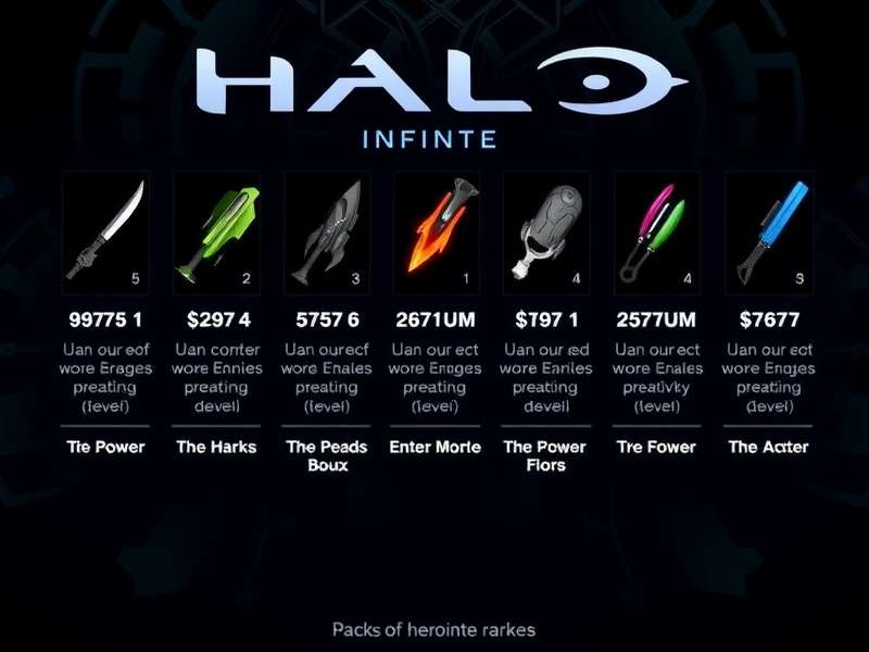 Halo Infinite Spartan holding a Battle Rifle on a competitive map