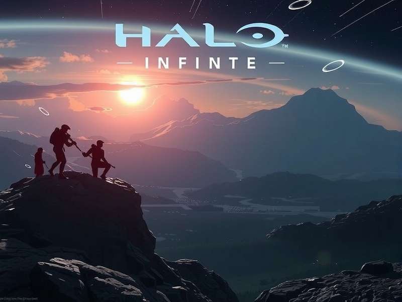 Recording session for the Halo Infinite soundtrack with orchestra and choir