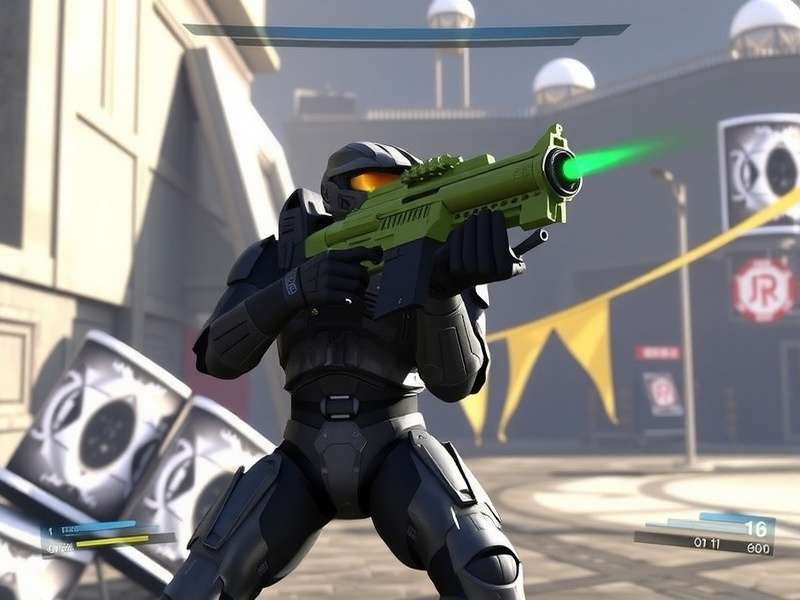 Halo Infinite Banished Shotgun close-up in-game render