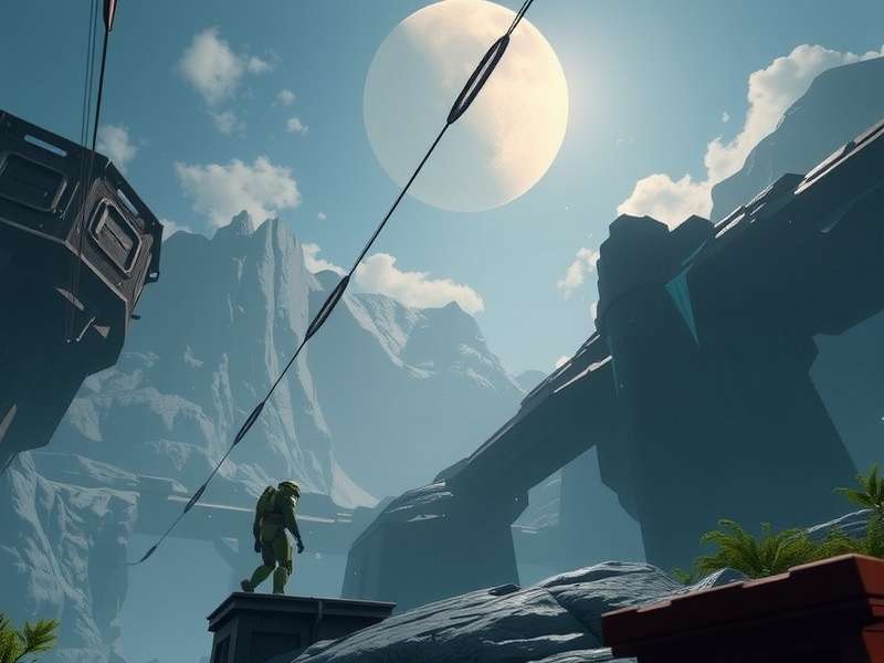 Halo Infinite modded gameplay showing enhanced graphics and custom armor