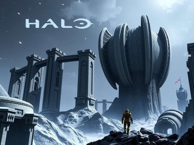 Halo Infinite gameplay on PC with Master Chief