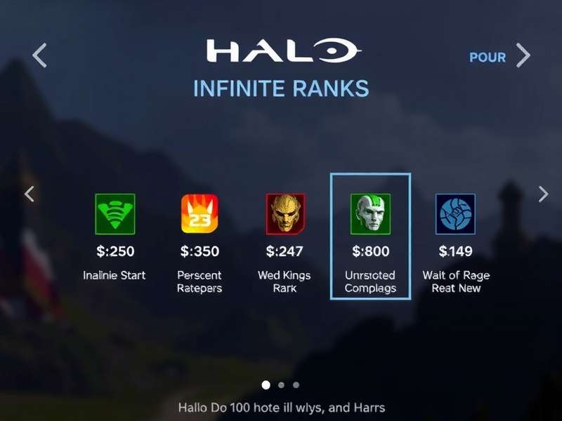 Halo Infinite Ranked Distribution Chart showing percentage of players in each tier