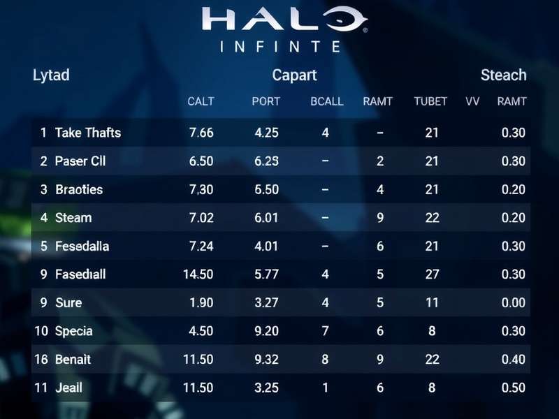 Halo Infinite Steam Concurrent Players Chart showing peaks and valleys