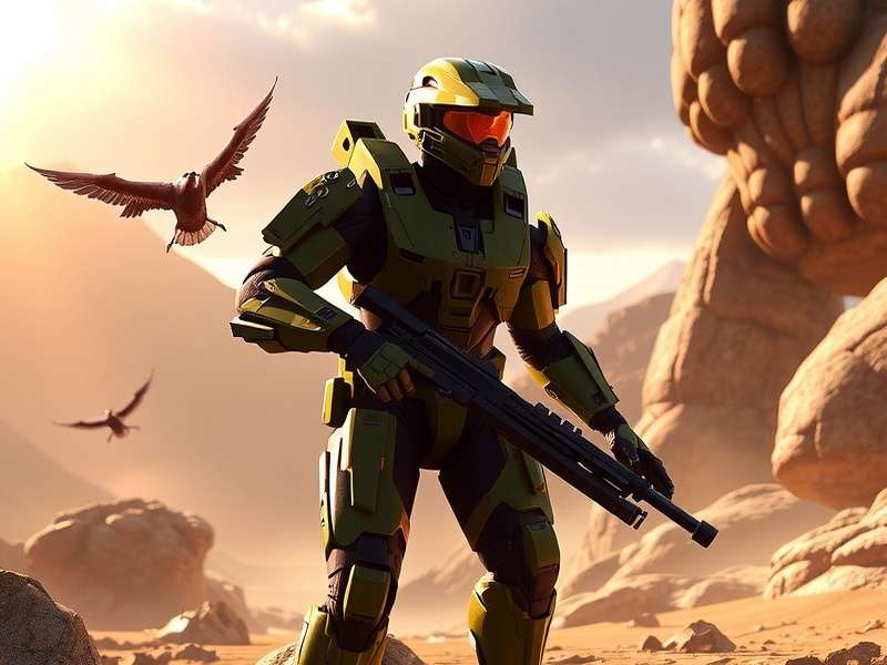 Halo Master Chief Collection PC gameplay showing Master Chief in action