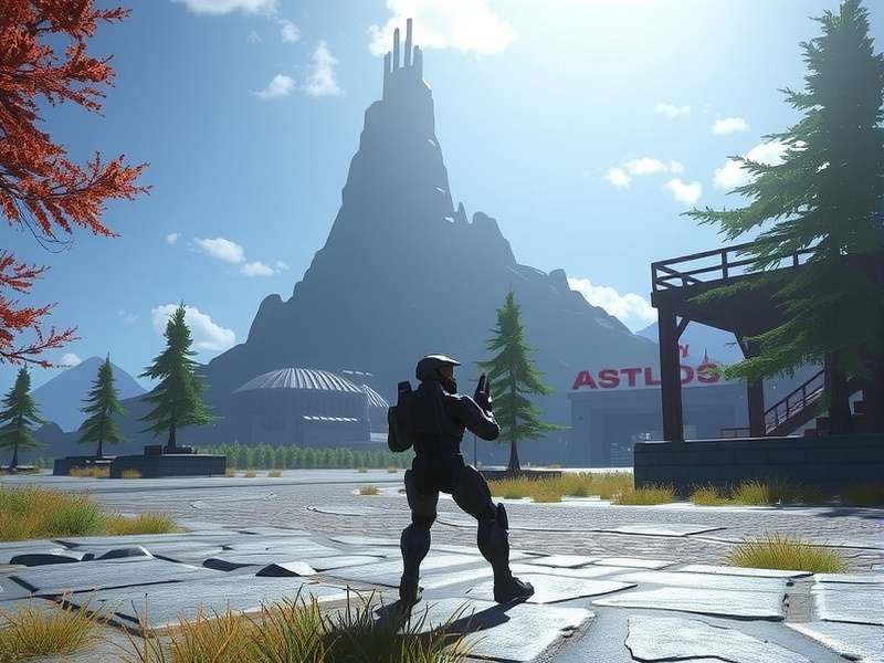 Four Spartans in a Warthog and a Ghost engaging enemies on a grassy plain in Halo Infinite