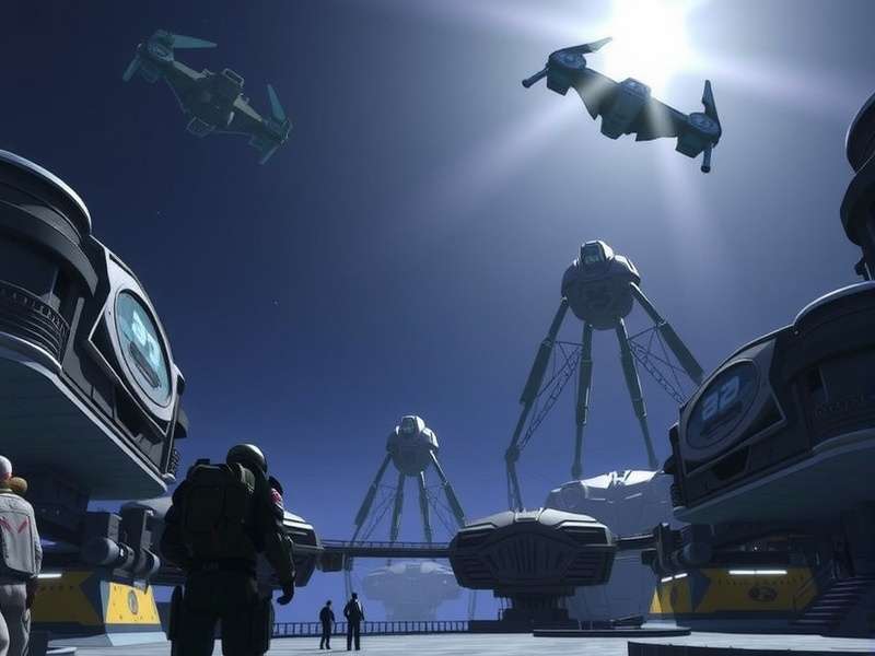 Master Chief and The Weapon overlooking Zeta Halo after the campaign's conclusion