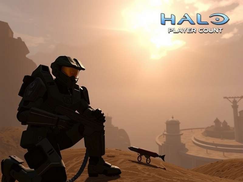 Halo Infinite multiplayer action scene with Spartans in combat