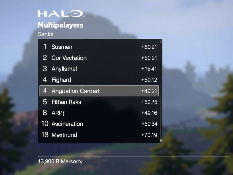 Halo Infinite Spartan holding a Battle Rifle in a competitive arena