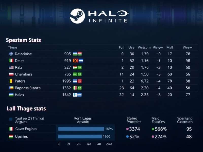 Halo Infinite competitive rank distribution chart