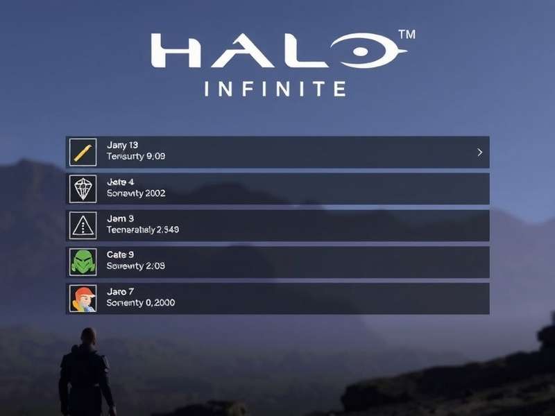 Master Chief completing tutorial challenges in Halo Infinite