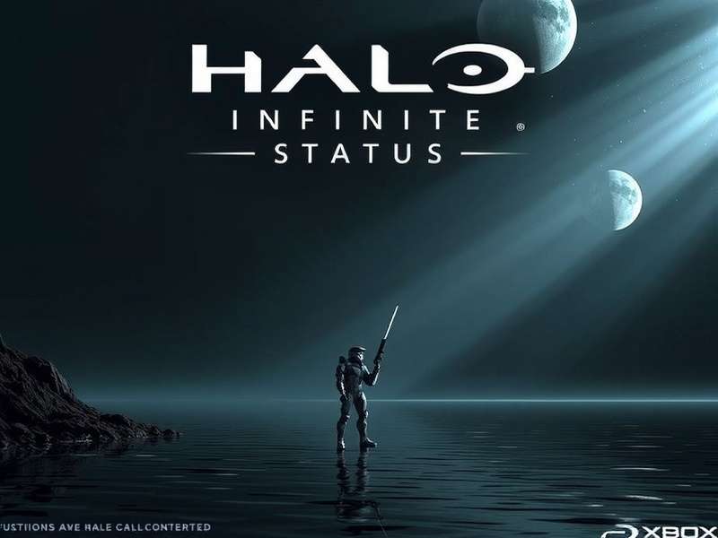 Spartan soldier holding a rifle on a sci-fi landscape