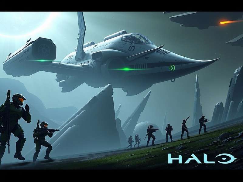 Halo Studios development team collaborating in a modern office environment