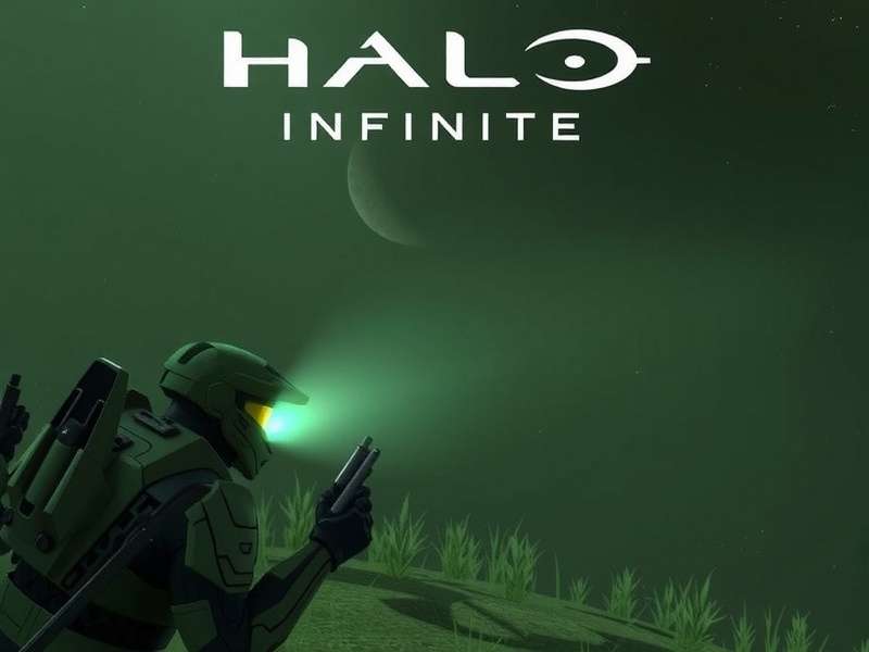 Halo Infinite PC gaming setup with high-end peripherals