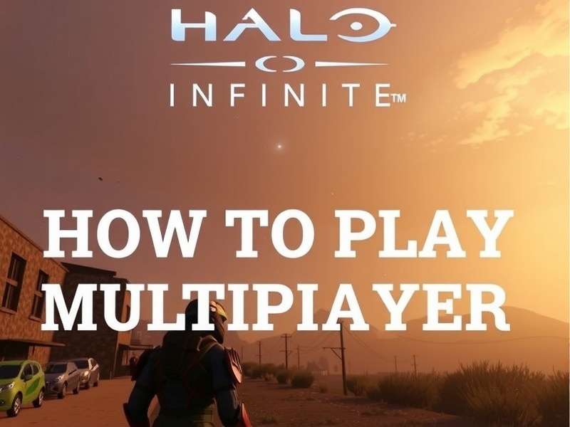 Spartan team coordinating an attack on the Streets map in Halo Infinite Multiplayer