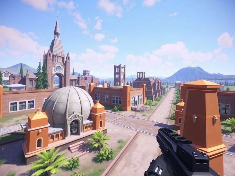 Live Fire map showing military training facility