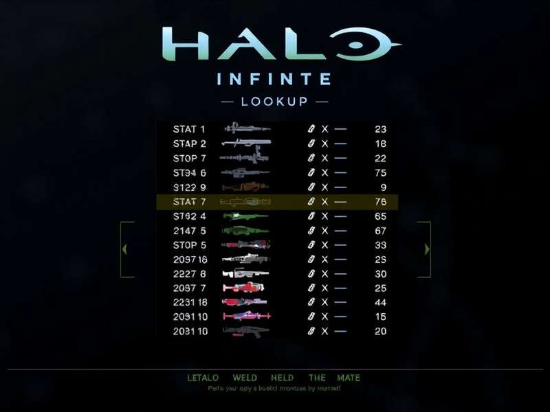 Halo Infinite Stats Lookup – player analytics dashboard overview showing rank distribution and match history