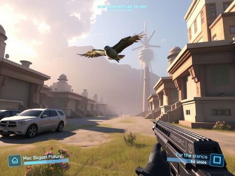 Halo Infinite Spartan with energy sword and assault rifle, aimbot crosshair overlay