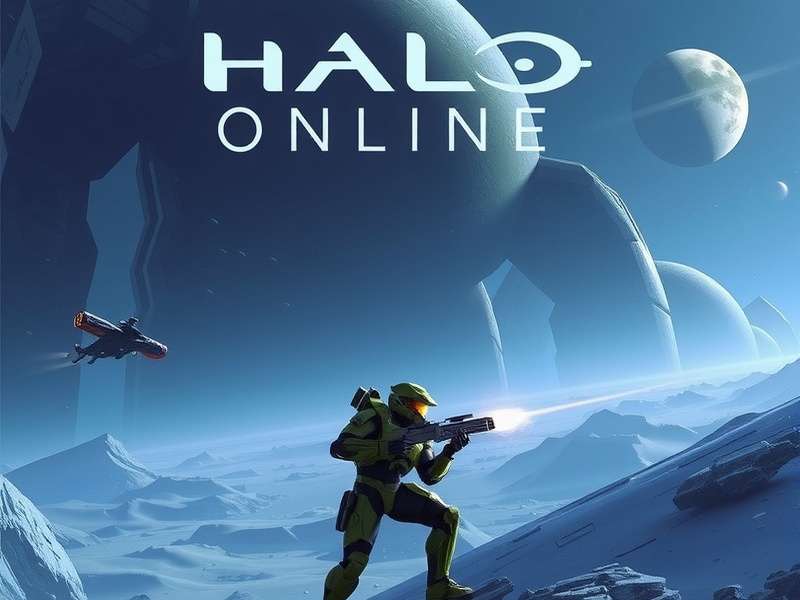 Halo Online — Spartan forces engage on Zeta Halo with energy swords and assault rifles